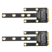 2X Expansion Card MPCIE to KEY-M Expansion Slot MINIPCI-E to NVME M2 Adapter Card WIFI Interface to M.2 Disk