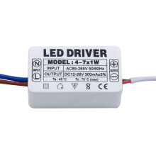 Ovládač LED svetla AC-DC menič 120V/240V