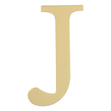 Lettere decorative da parete in acrilico effetto specchio, set da 26 pezzi