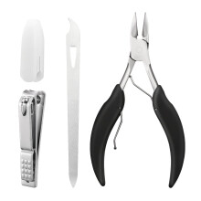 Roofei toenail clippers for thick ingrown nails, 3-piece