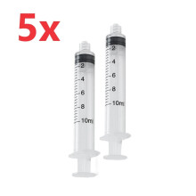 Seringă de plastic Luer Lock 5ml 5 buc