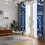 60th Birthday Banner Blue Silver Door Hanging 4