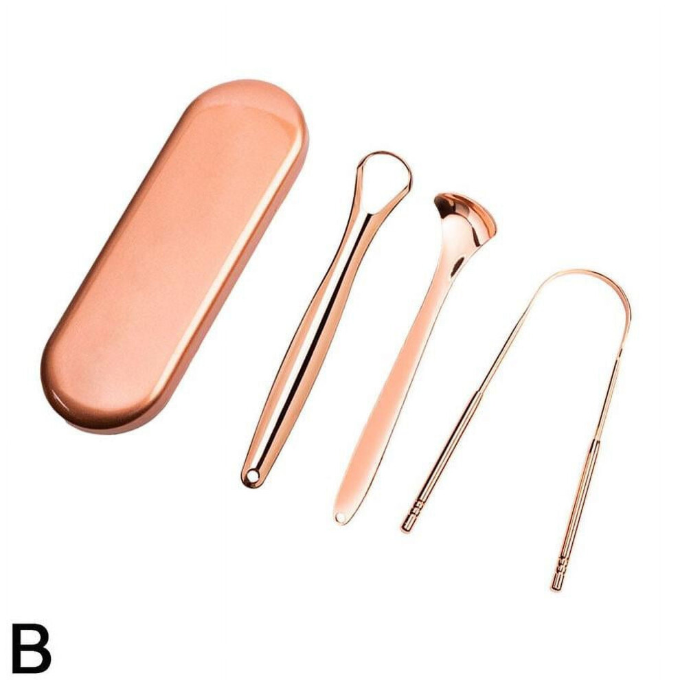Tongue Scraper Stainless Steel 3 Pack