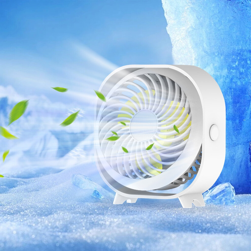 Maxiaoxia Rechargeable Desktop Fan Silent Mini 12Cm 9023022680334