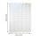 White Polyester Shower Curtain Liner Machine Washable 3