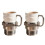 (2PCS) 1-3X Spark Plug Mug, Engine Spark Plug Design, Novelty Coffee Mug 1