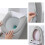 Soft Thicker Toilet Seat Cover with Snaps, Reusable 1
