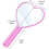Heart-shaped handheld cosmetic mirror with handle 2