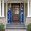 60th Birthday Banner Blue Silver Door Hanging 5