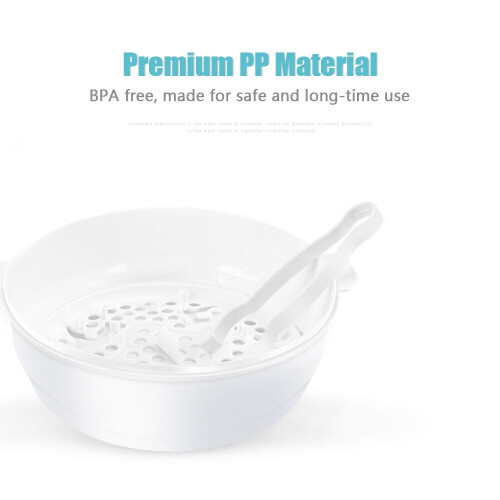 Sterilizzatore a vapore per microonde per 6 biberon 2