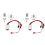 2X RC Car Winch Control Wireless Remote Controller Receiver for 1:10 RC Crawler Axial SCX10 D90  CC01 1
