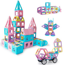 Magnetic Building Blocks Set 58 Pieces