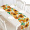 Polyester-Tischdecke mit Cartoon-Gemüsemotiv, wasserdicht und ölabweisend 2