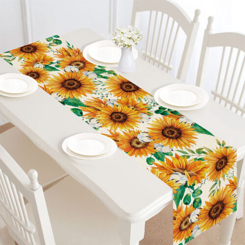 Polyester-Tischdecke mit Cartoon-Gemüsemotiv, wasserdicht und ölabweisend 1