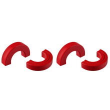 4x Coprigancio di Traino per Chevy Silverado 1500 2007-2025, Coprigancio Anteriore per Ganci di Traino Personalizzati per Auto
