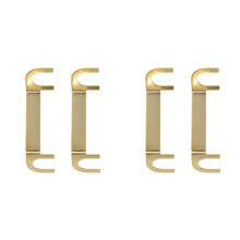 4X Copper Speaker Wire Connector - Gold Speakers Wiring Lug, Heavy Duty Speakerr Junction Boxs Parts