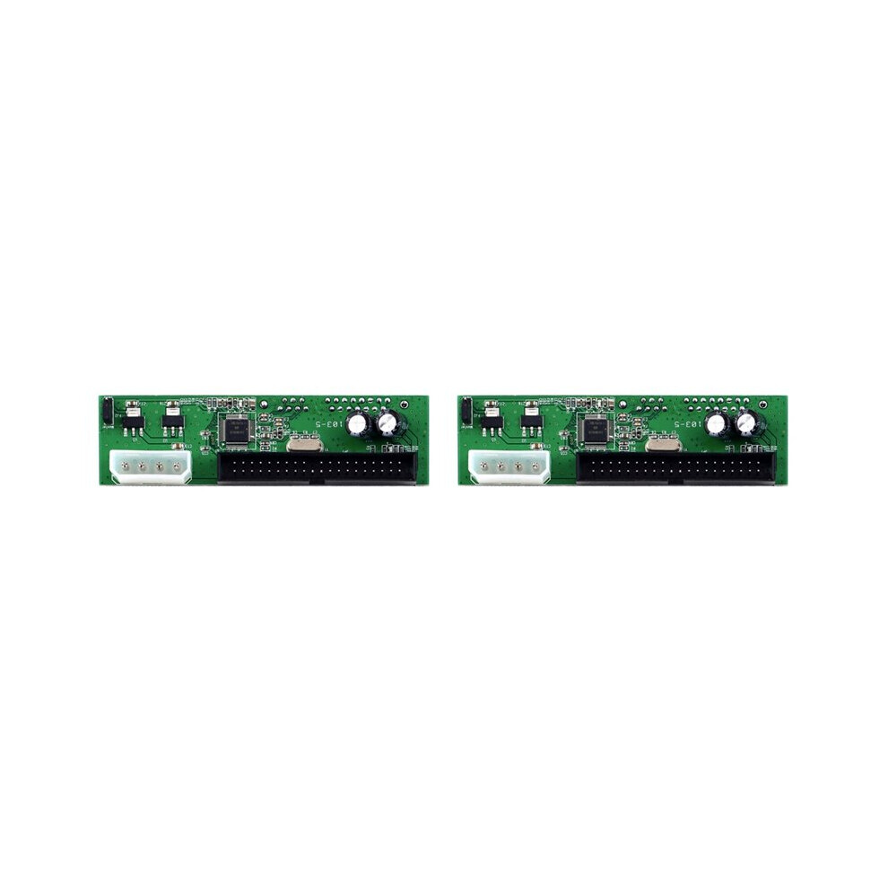 Photos - Laptop Bag 2Pcs 7+15Pin 2.5 Female to 3.5 Inch IDE Adapter Converter Male 40 Pin Port for ATA 133 100 HDD CD DVD Serial