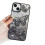 Θήκη iPhone163D πεταλούδα με γκλίτερ σε ροζ χρώμα6,1 ιντσών 7