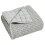 Levtex Home waffle throw grey cotton 50 x 60 in 4