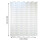 White Polyester Shower Curtain Liner Machine Washable 5