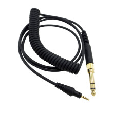Music Cable for HDJ-CUE1 X7 Gaming Headphones Gold-Plated