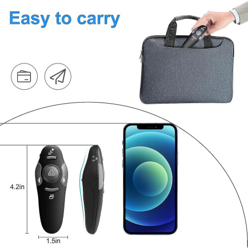 Télécommande sans fil USB pour présentation (1 pièce) 1