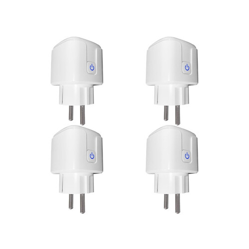 Tuya Wi-Fi Smart Socket med Strömövervakning 16A