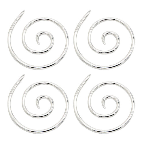 Spiral Knitting Needles Alloy 4 Pcs