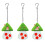 Homerr hanging hummingbird feeder mushroom shape large 4