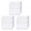 Binder Pockets A6 Size 6-Hole Zipper PVC 102 pcs 1