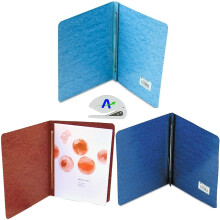 Pressboard Report Covers Side Binding Letter Size 3-Pack