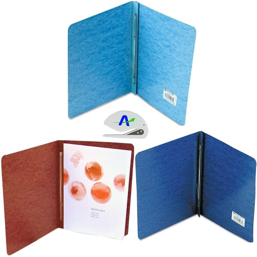 Pressboard Report Covers Side Binding Letter Size 3-Pack