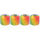 Cotton Yarn Rainbow Knitting Crochet Thread 4 Rolls 1