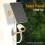Solar Panel Charger for Security Camera 10W Waterproof 4