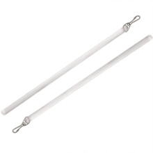 Curtain Pull Wand Clear Acrylic 2 pcs