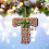 Gingerbread Alphabet Pendant A with Berries 26 pcs 1