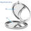 Compact folding double-sided travel makeup mirror 2