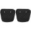 2X Waterproof Solid Canvas Insert Inner Lining Insert Zipper Pocket for Obag O Bag Handbag Bag Black 1