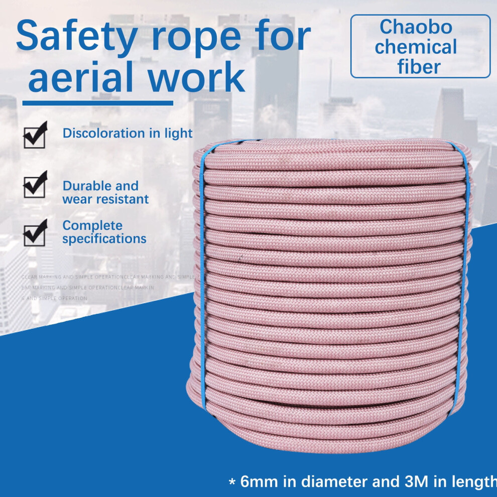 Mountaineering Anti-Drop Rope 3-Layer Weave 9306268772286