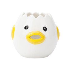 Egg White Yolk Separator Yellow 1 Piece 3.12 in