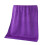 Microfiber Towel Purple 8.19x7.02x1.95 in Polyester 1 pc 1