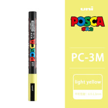 Posca Marker PC-3M waterproof permanent light yellow