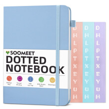 MDHAND dotted notebook 5.3 x 8.26 in 120 pages