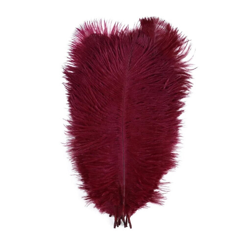Dyed Ostrich Feathers 15-20 cm 1/10/20 pcs