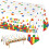 Butterfly tablecloth plastic 108x54 inch 3 pack 1
