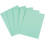 Papel para capa verde, 8,5 x 11 polegadas, 67 libras, 250 folhas por pacote. 1