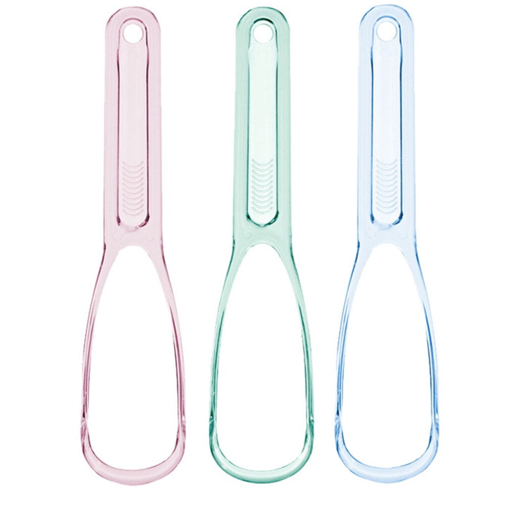 Tongue Cleaner Scraper Brush 3 pcs