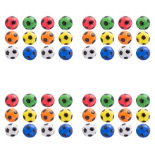 48Pcs Colorful Hand Football Exercise Soft Elastic Stress Reliever Kid Small Toy Adult Massage Toys