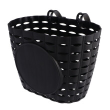 Masteelf plastic bike basket for kids, detachable with