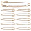 Safety Pins Metal Large 12 Pcs 1
